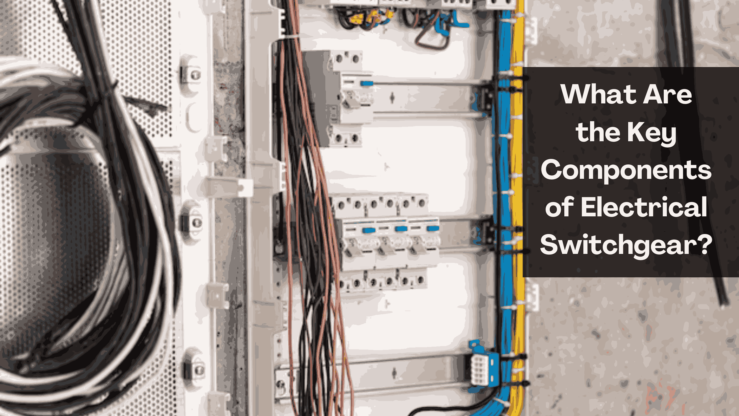 What Are the Key Components of Electrical Switchgear