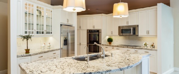 White Granite Worktops